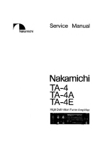 Nakamichi TA-4-A-Service-Manual